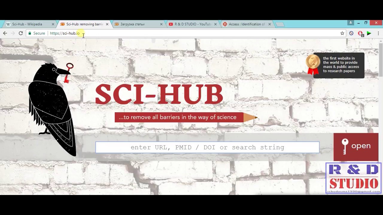 sci hub free articles